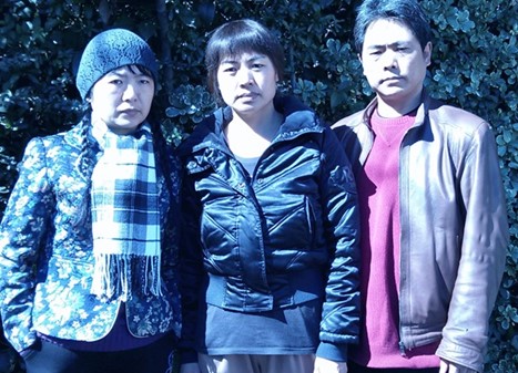 The younger siblings of democracy activist Zhu Yufu