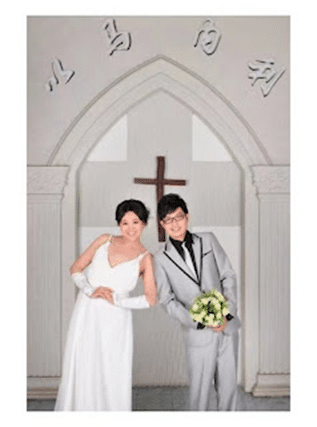 Pastor Li Jie and his wife Li Shanshan