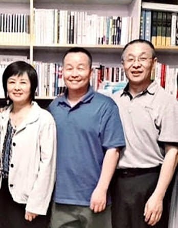 Zhu Longfei, Zhu Longjiang, and Zhu Qiaoling, who were imprisoned for their Christian faith (Credit: ChinaAid source)