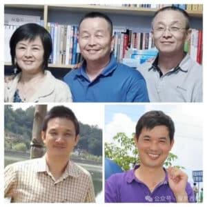 Five Christians involved in the case of the Shengjia Church (Source: Internet)