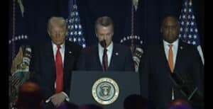 President Trump Attends National Prayer Breakfast