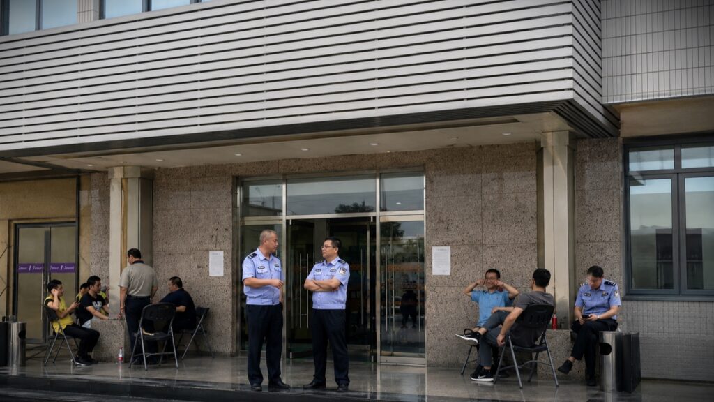 Shanghai house church police raid